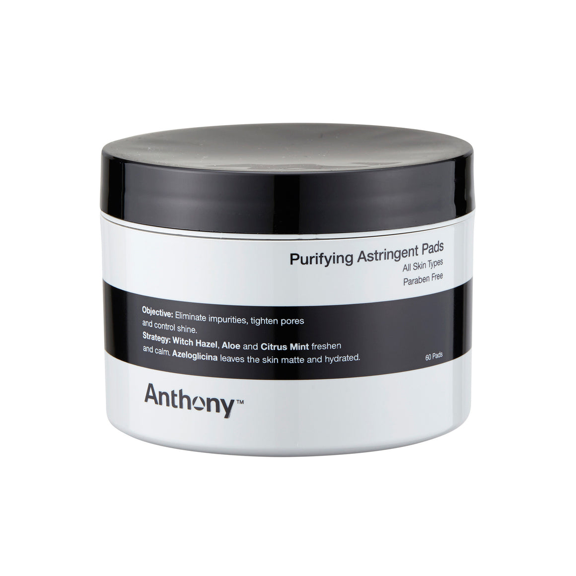 Anthony - Lingettes Exfoliantes - Astringent Pads