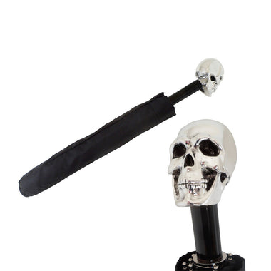 Pasotti - Parapluie pliant - Tête de mort