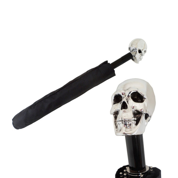 Pasotti - Parapluie pliant - Tête de mort