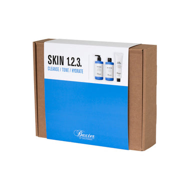 Baxter Of California - Kit visage en 3 étapes - "Skin 1.2.3"