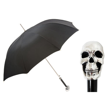 Pasotti - Parapluie - Tête De Mort Argent