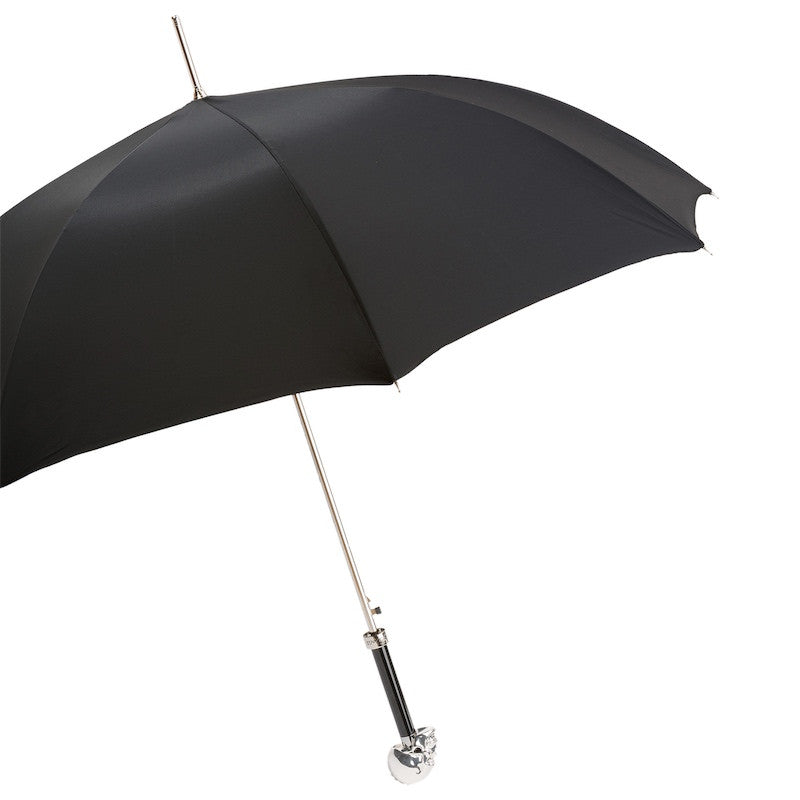 Pasotti - Parapluie - Tête De Mort Argent