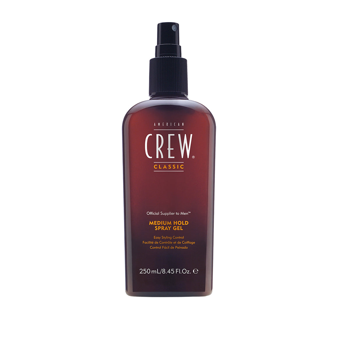 American Crew - Spray Coiffant fixation moyenne (Medium Hold Spary Gel)