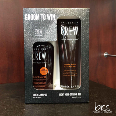 American Crew - Pack "Groom To Win"