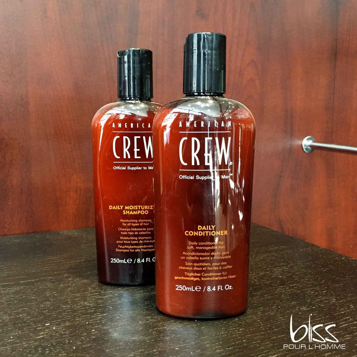 American Crew - Pack "Drive Her Wild" - Daily moisturizing Shampoo & Conditionner