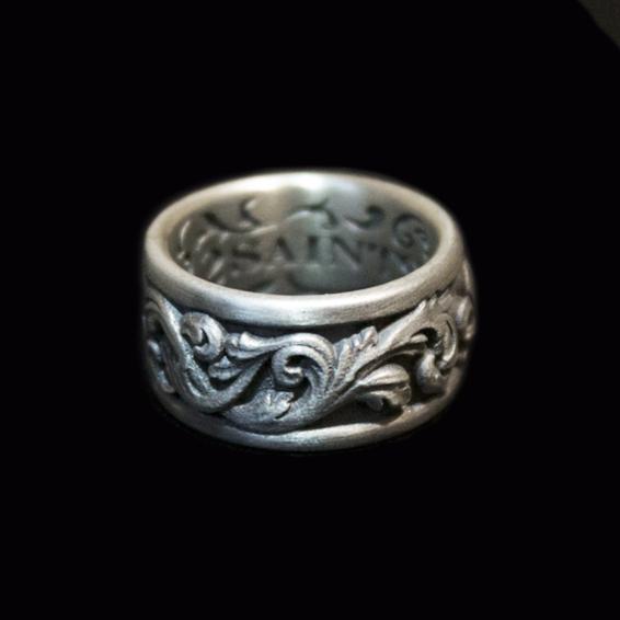 2 SAINTS - BAGUE - Argent