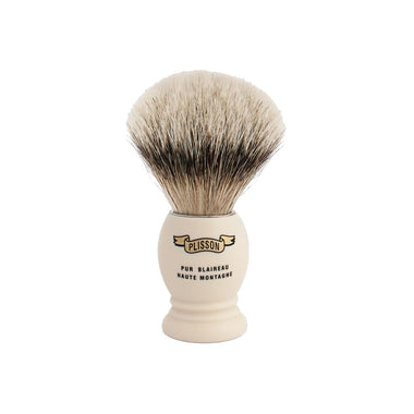 Plisson - Blaireau Acétate "Ivoire"