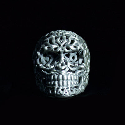 2 SAINTS - BAGUE - "XL SKULL"