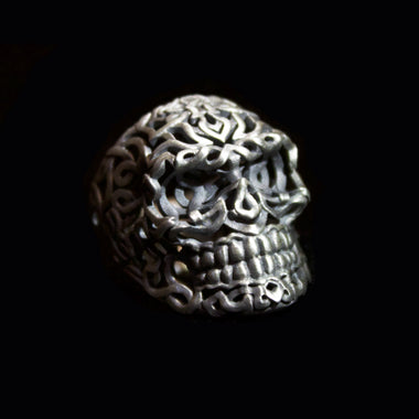 2 SAINTS - BAGUE - "XL SKULL"
