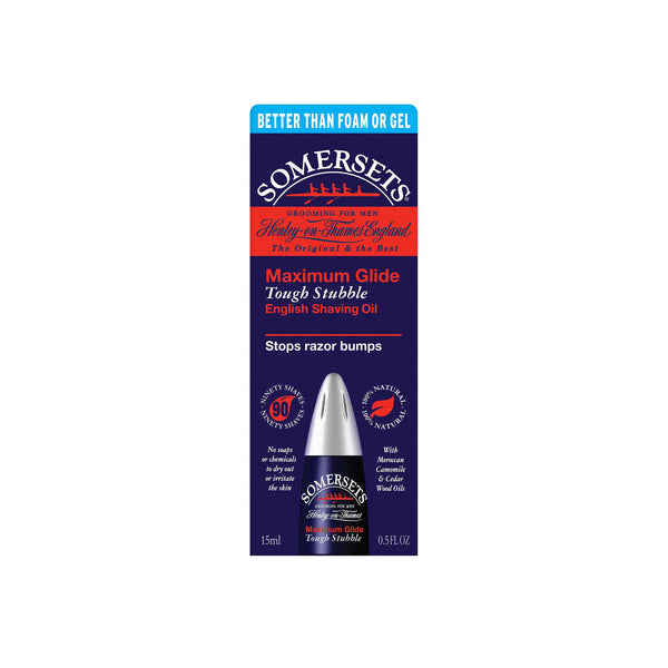 Somersets - Huile de rasage - Barbes Dures - 15ml
