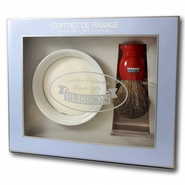 Plisson - Coffret Rasage - Rouge