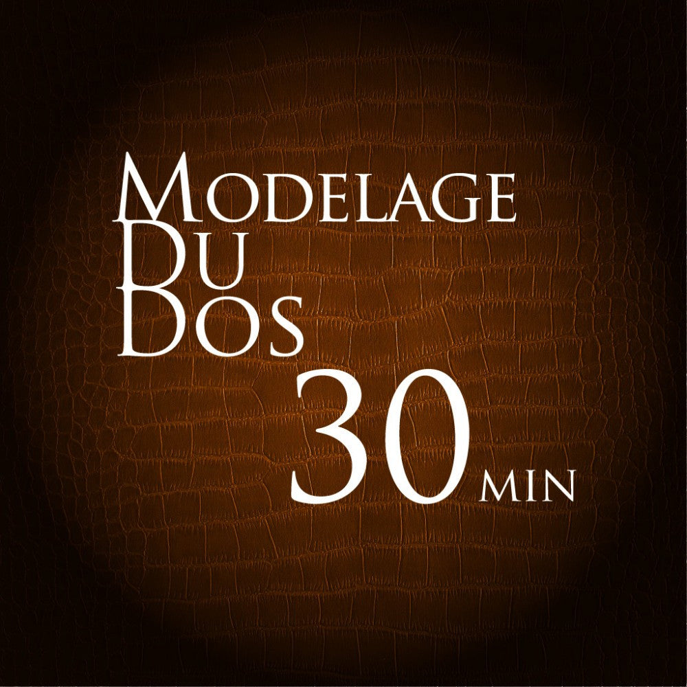 Modelage Du Dos - Bliss Pour l'Homme