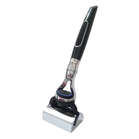 Plisson - Rasoir Gris - Tête "Fusion" avec Socle